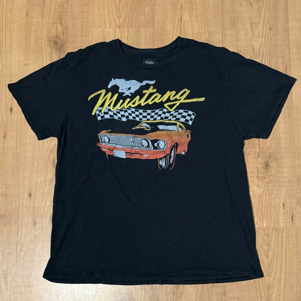 Ford mustang black T-shirt XL. 100% cotton